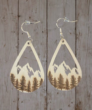 Load image into Gallery viewer, Rustic Mountain Earrings
