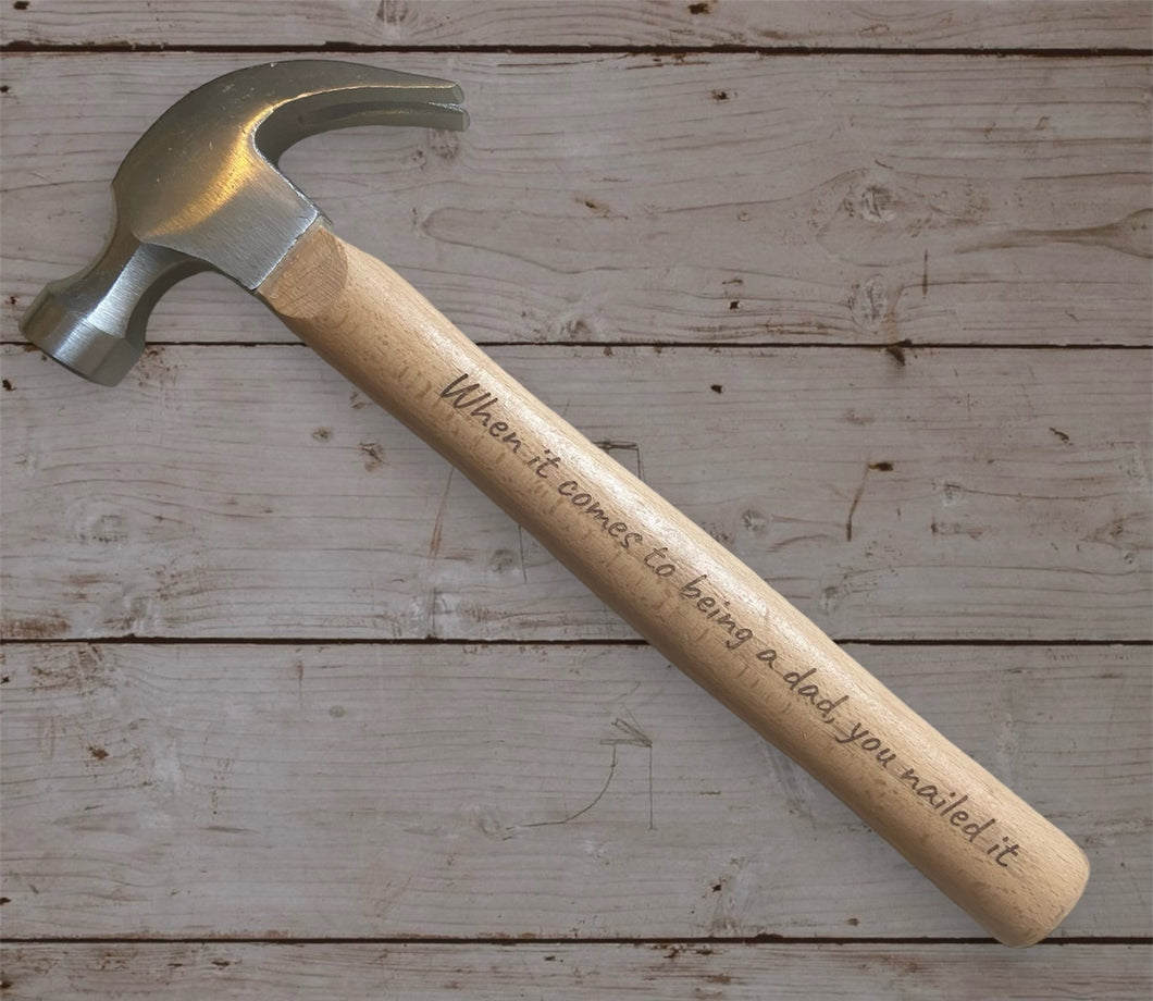 Engraved Hammer