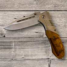 Load image into Gallery viewer, Wilderness Engraved Pocket Knife
